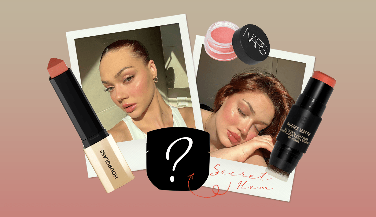 glow blush technique