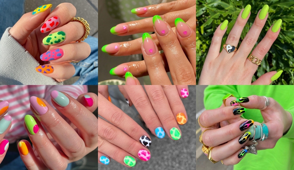 neon nails
