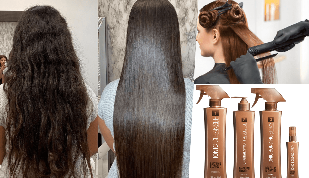 Brazilian Blowout hair treatment