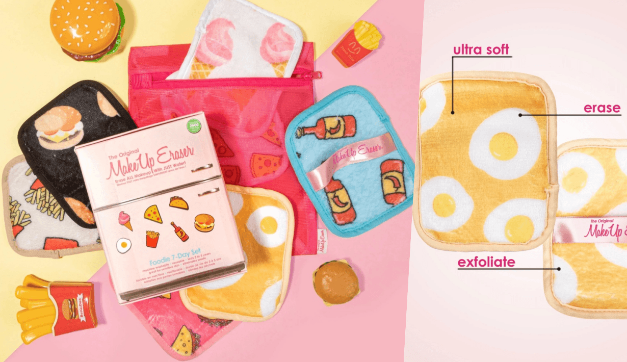 Makeup eraser foodie 7 day set
