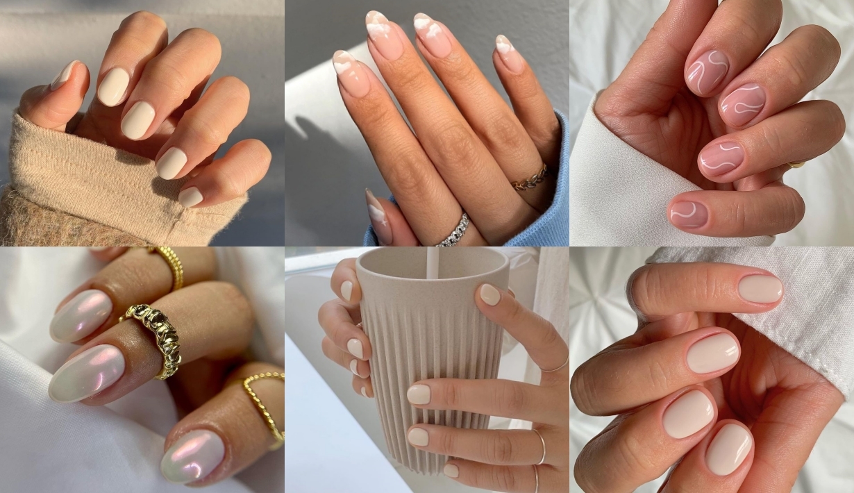 white nails