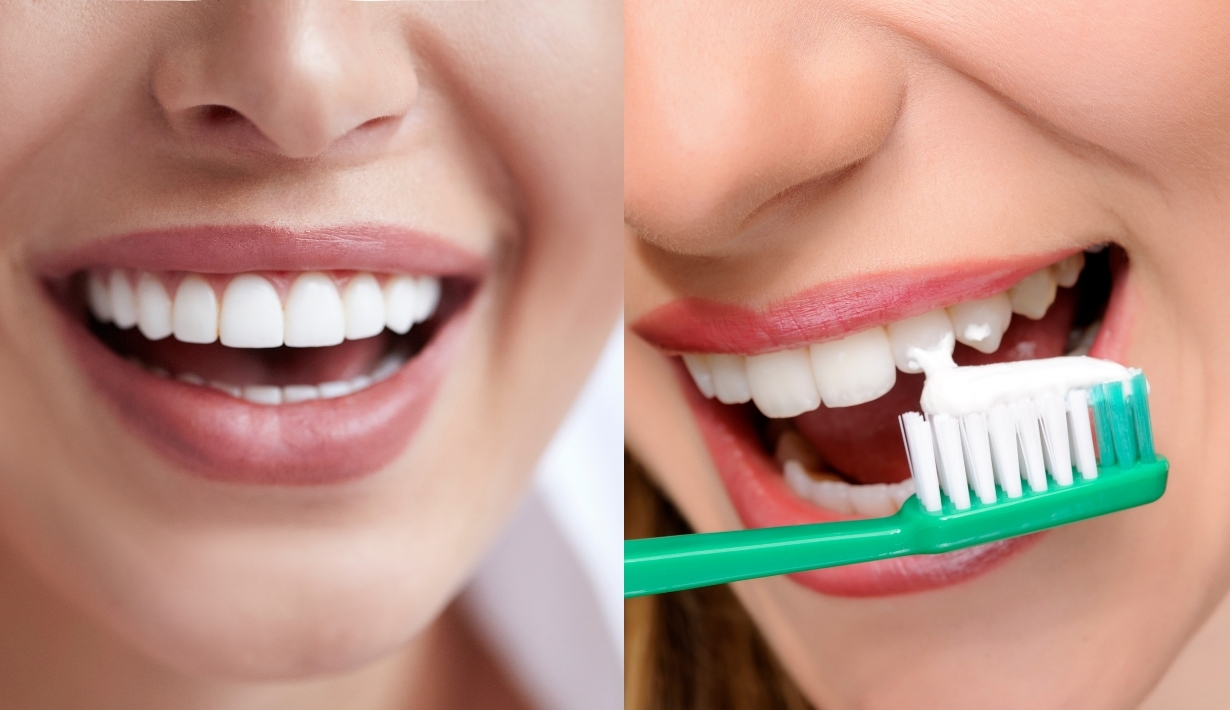 whitening tooth paste