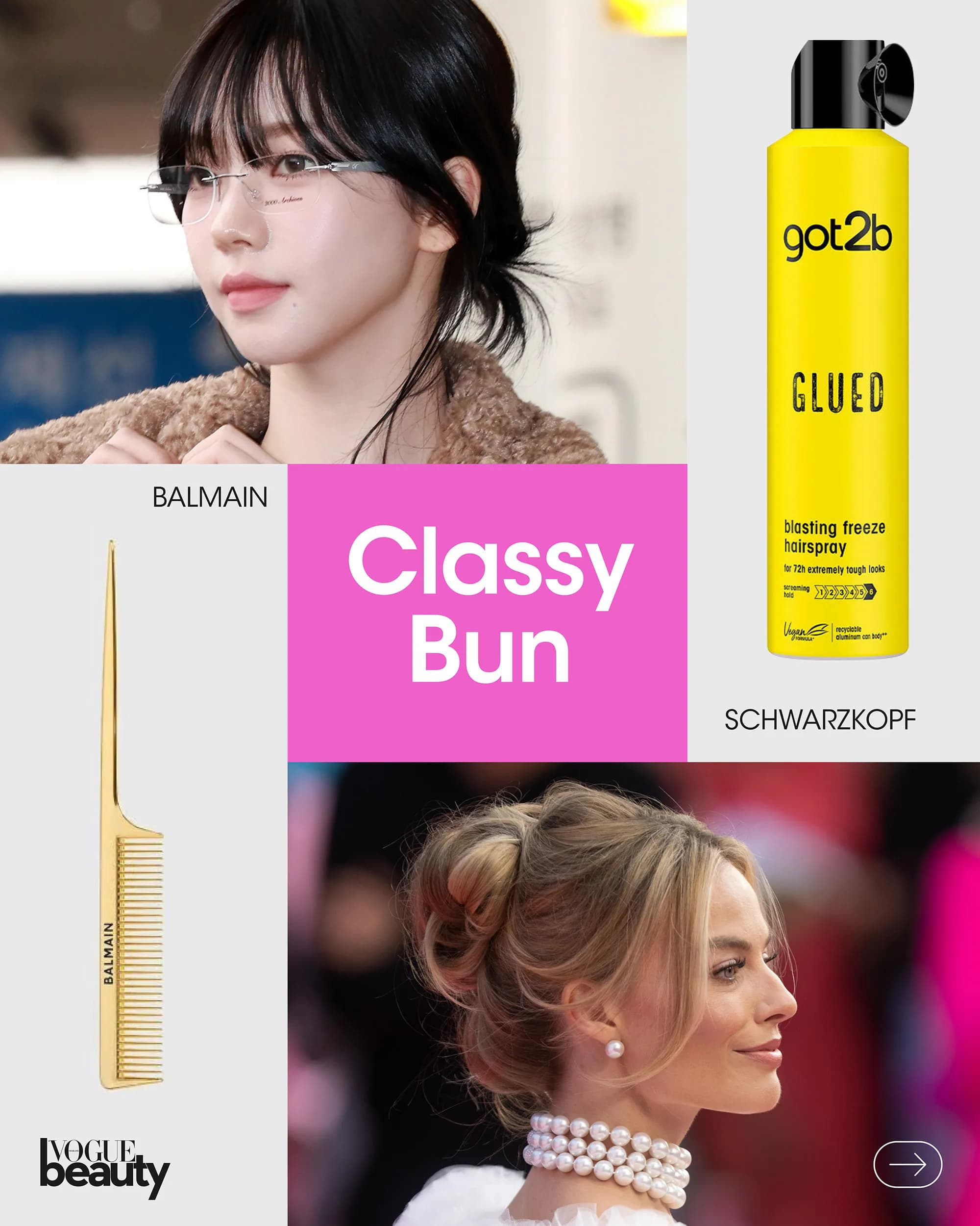 Classy Bun Hairstyle