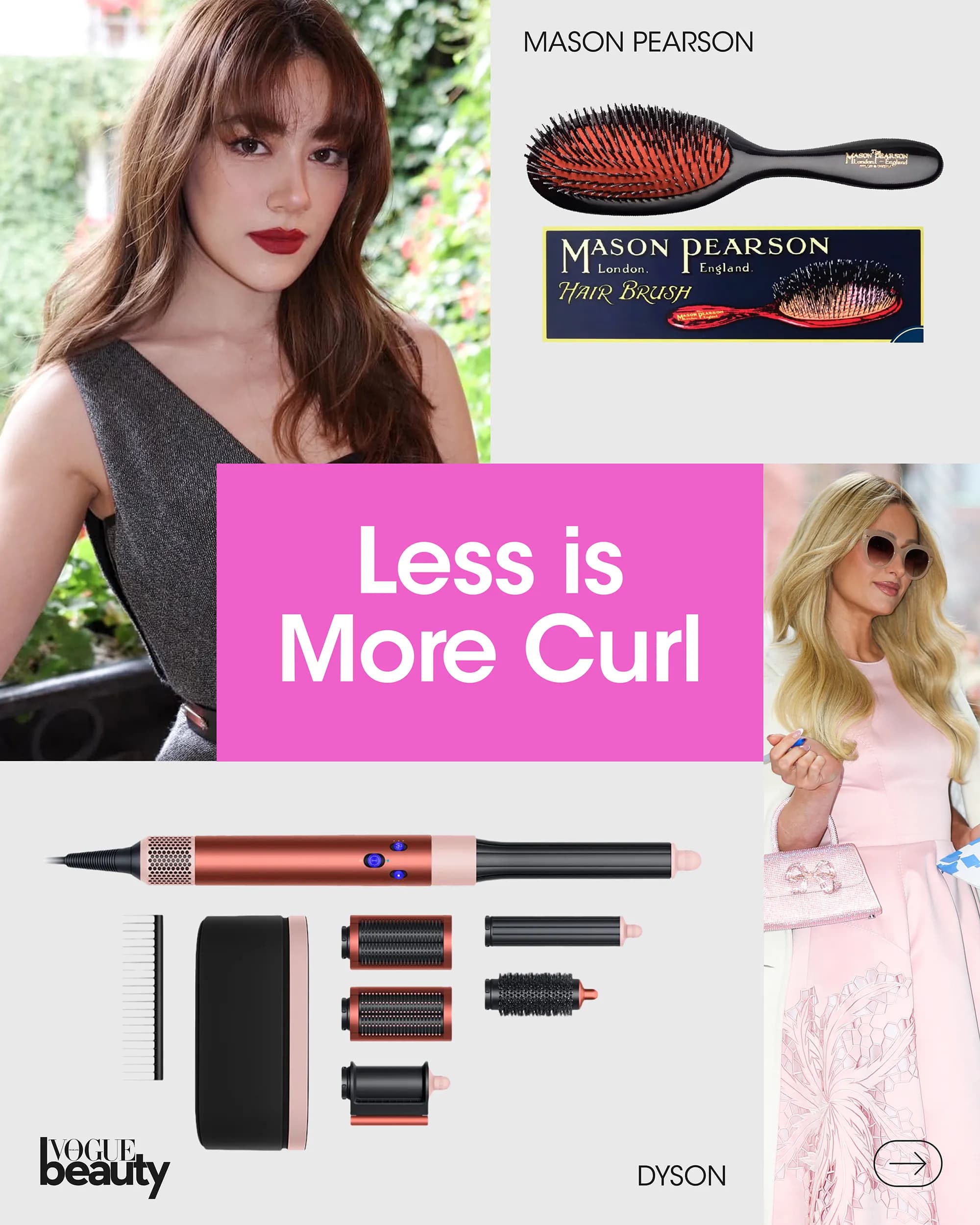 Less is More Curl Hairstyle 