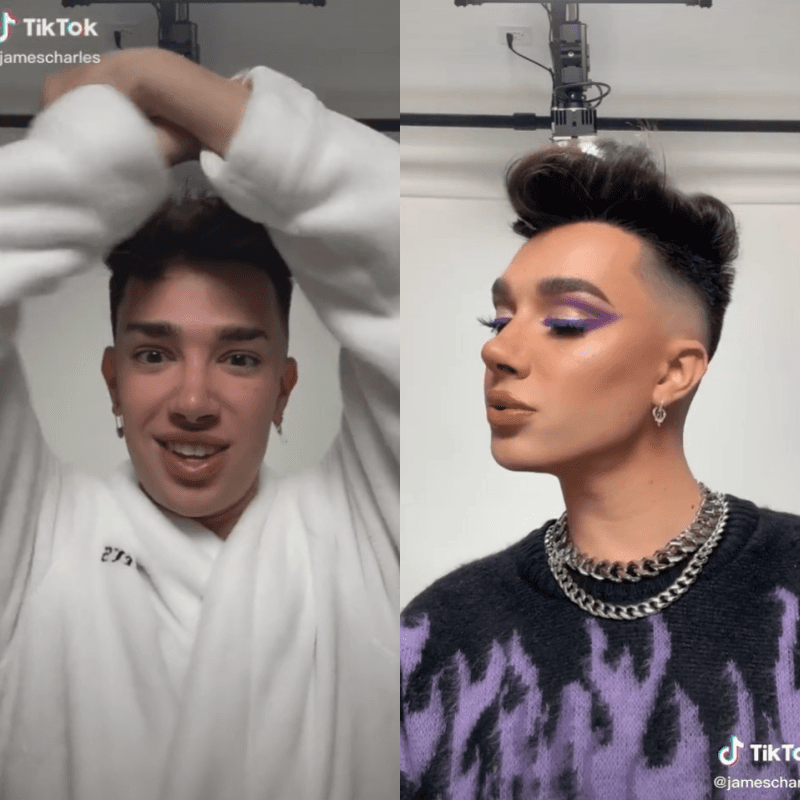 Makeup Transition looks 3