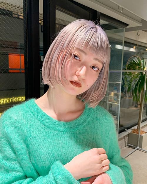ผมสีบลอนด์เทา