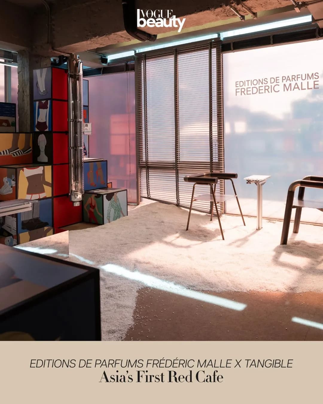 FRÉDÉRIC MALLE X TANGIBLE Asia’s First Red Cafe