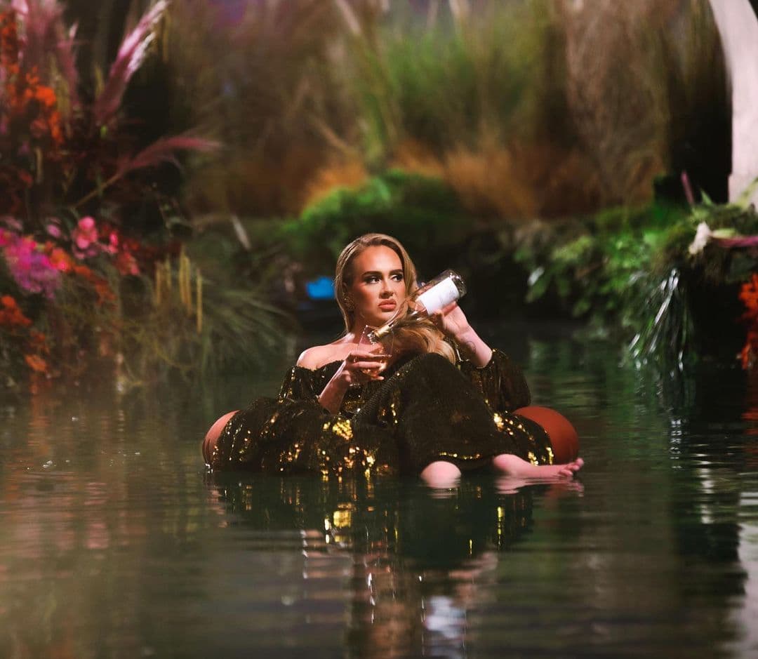 adele i drink wine