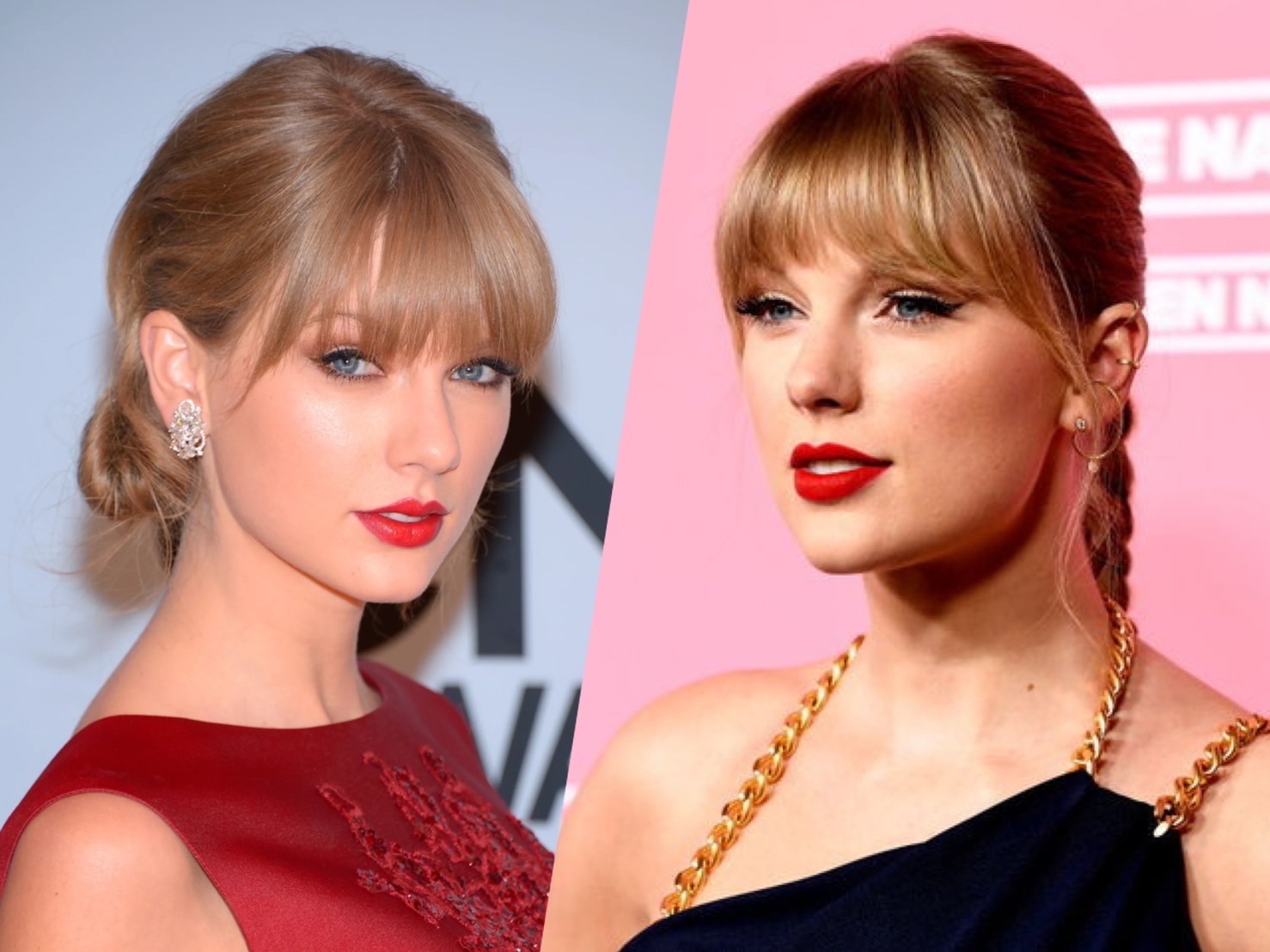 Taylor Swift-Red lipsticks